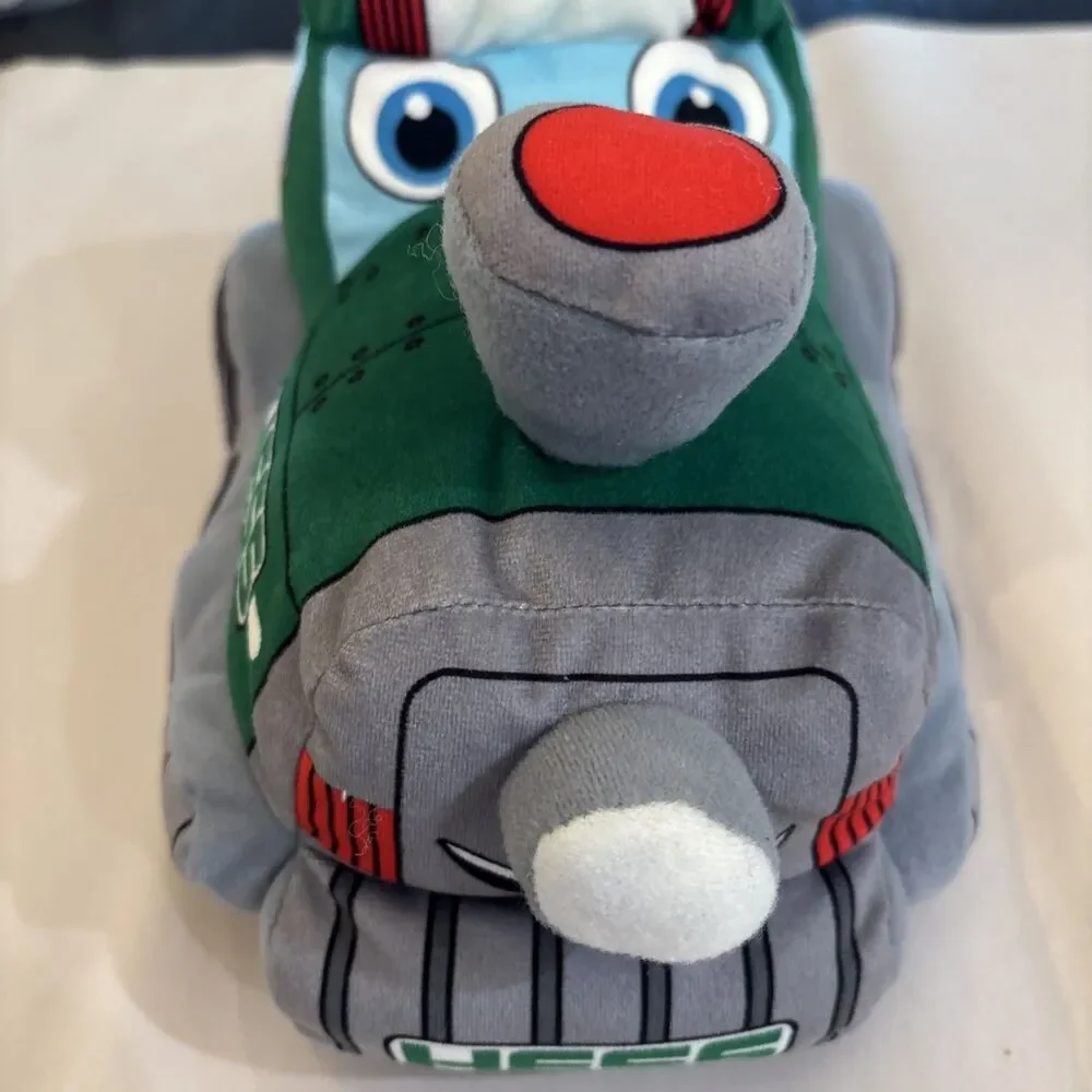 My First Hess Truck Plush 2022 CHOO CHOO Soft Train Light Up -no Sounds